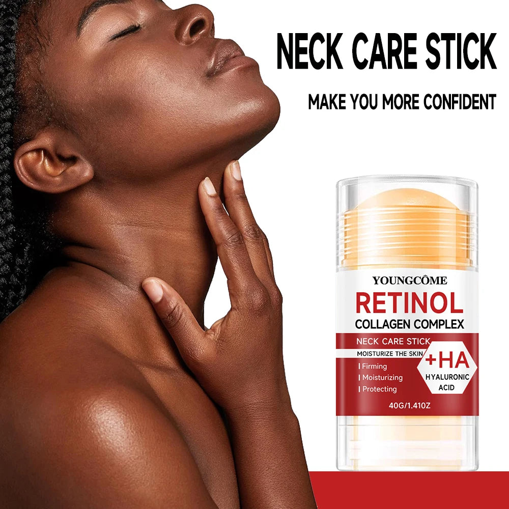 Barre de traitement du visage et du cou au rétinol avec élasticité raffermissante Améliorer la lotion pour la peau lâche Hydrate et éclaircit.
