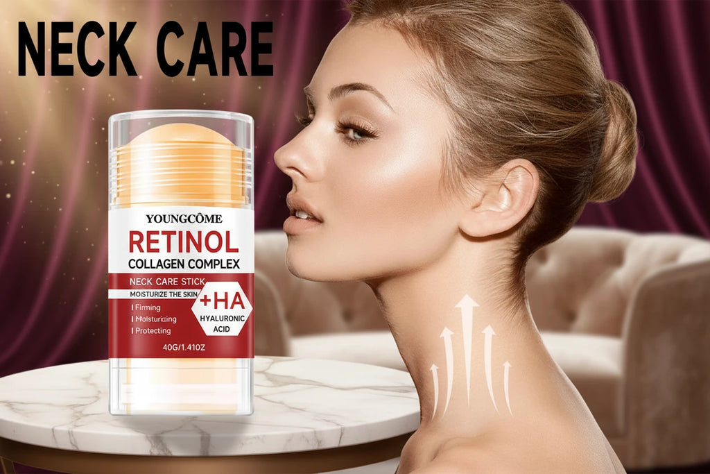 Barre de traitement du visage et du cou au rétinol avec élasticité raffermissante Améliorer la lotion pour la peau lâche Hydrate et éclaircit.