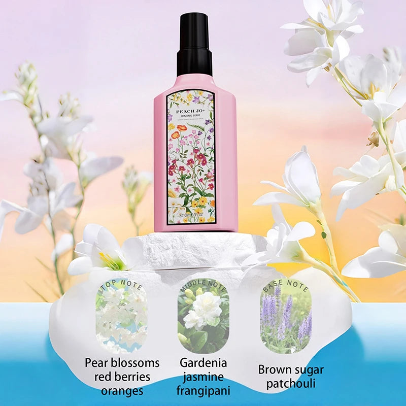 Eau De Toilette florale pour femmes, coffret cadeau frais, Gardenia française, parfum au jasmin, Spray longue durée, sans alcool, 60ml, 3 pièces