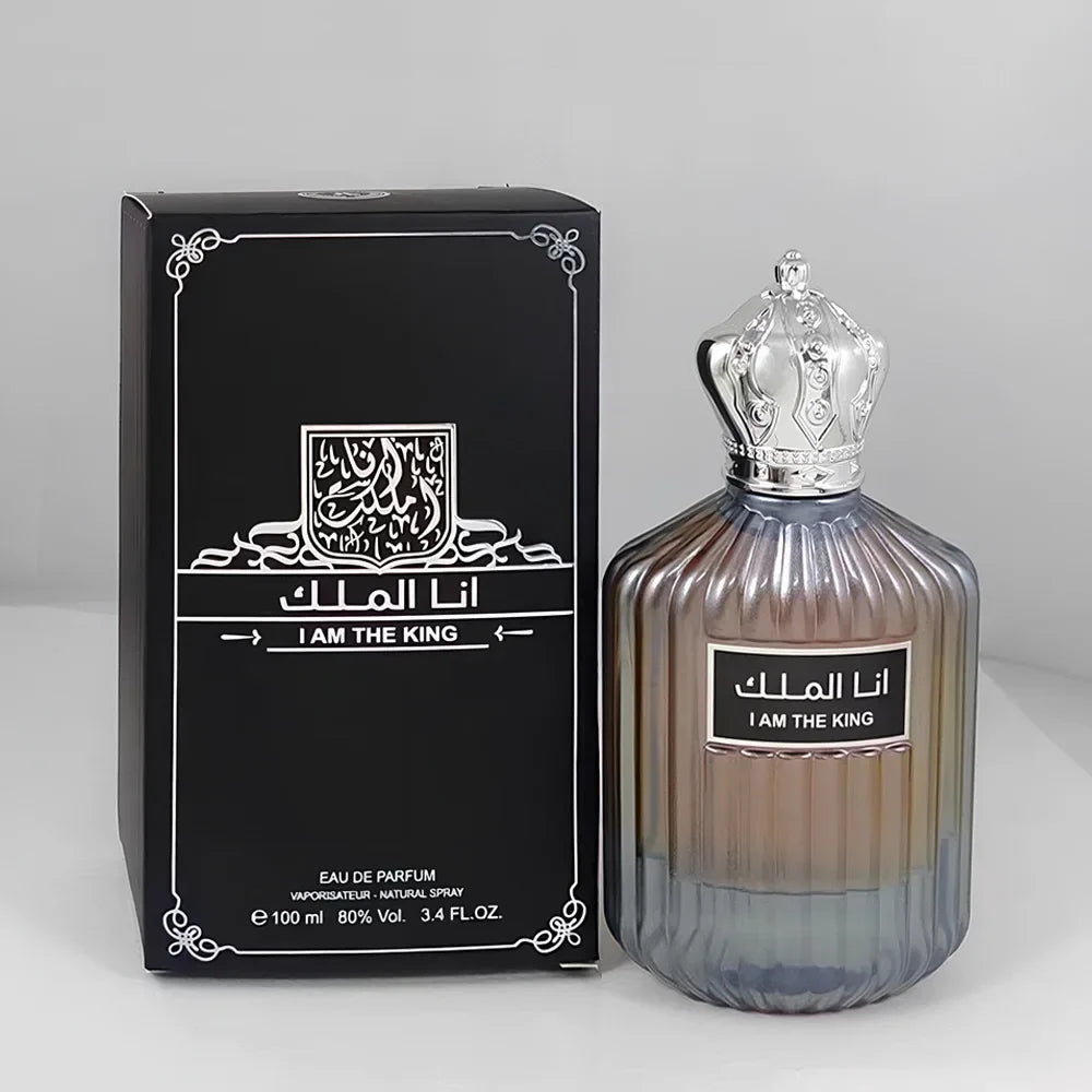 Parfum 100ml original de haute qualité pour hommes Dubai Prince Cologne Parfum longue durée Parfum léger Parfum frais du désert Arabie