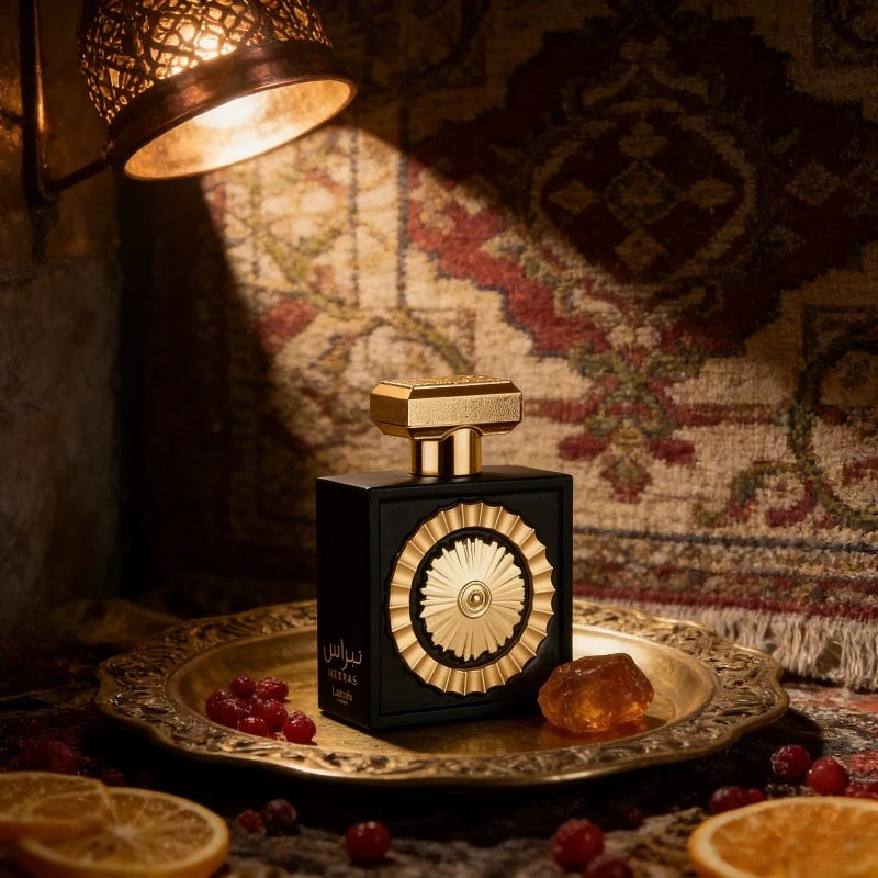 Parfum unisexe Oriental doux et durable, 100ml, parfum chaud et élégant avec baies rouges, vanille, cacao, Rose, ambre, arôme de musc