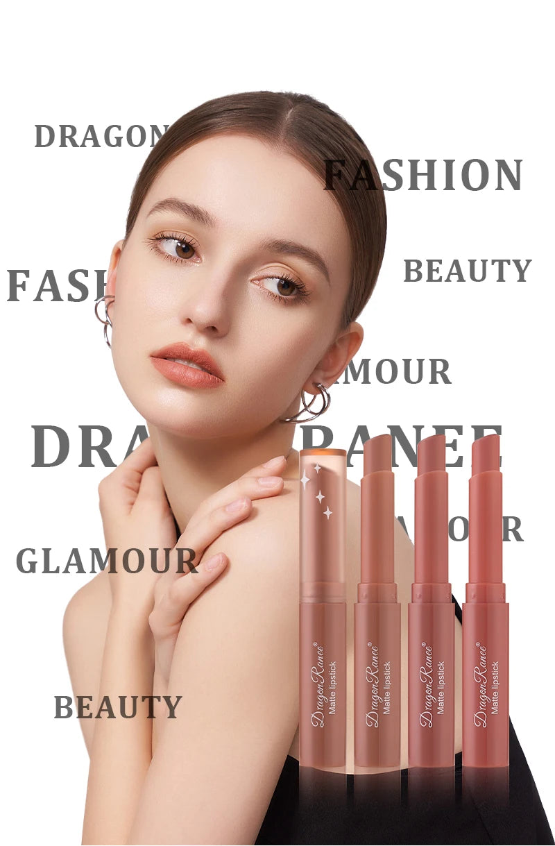 Rouge à lèvres hydratant imperméable, maquillage européen et américain, ne se décolore pas, velours 256, ne se décolore pas, 256