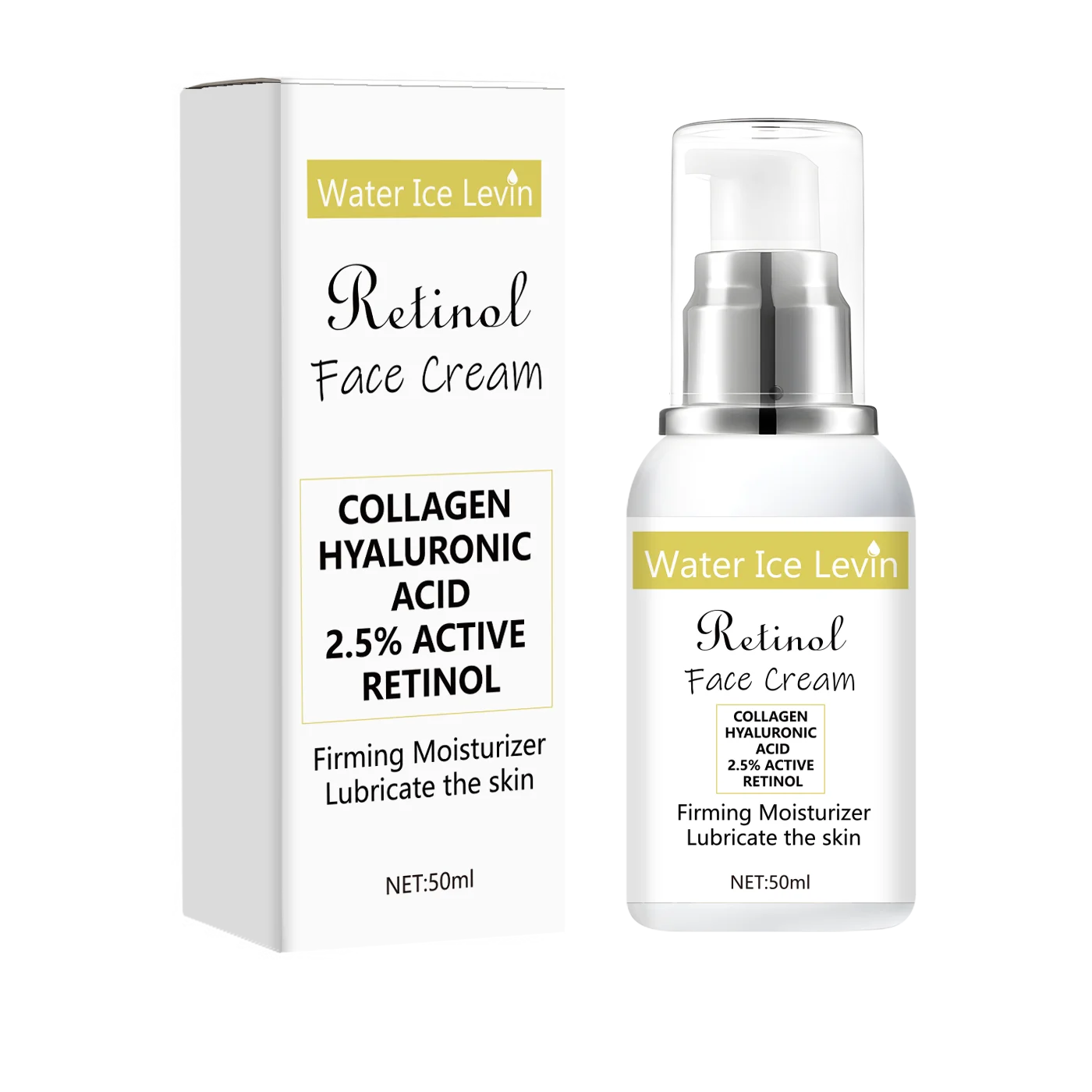 Bâton de crème raffermissante au rétinol, crème lissante au collagène pour les rides, hydratante, blanchissante, éclaircissante, produits pour la peau