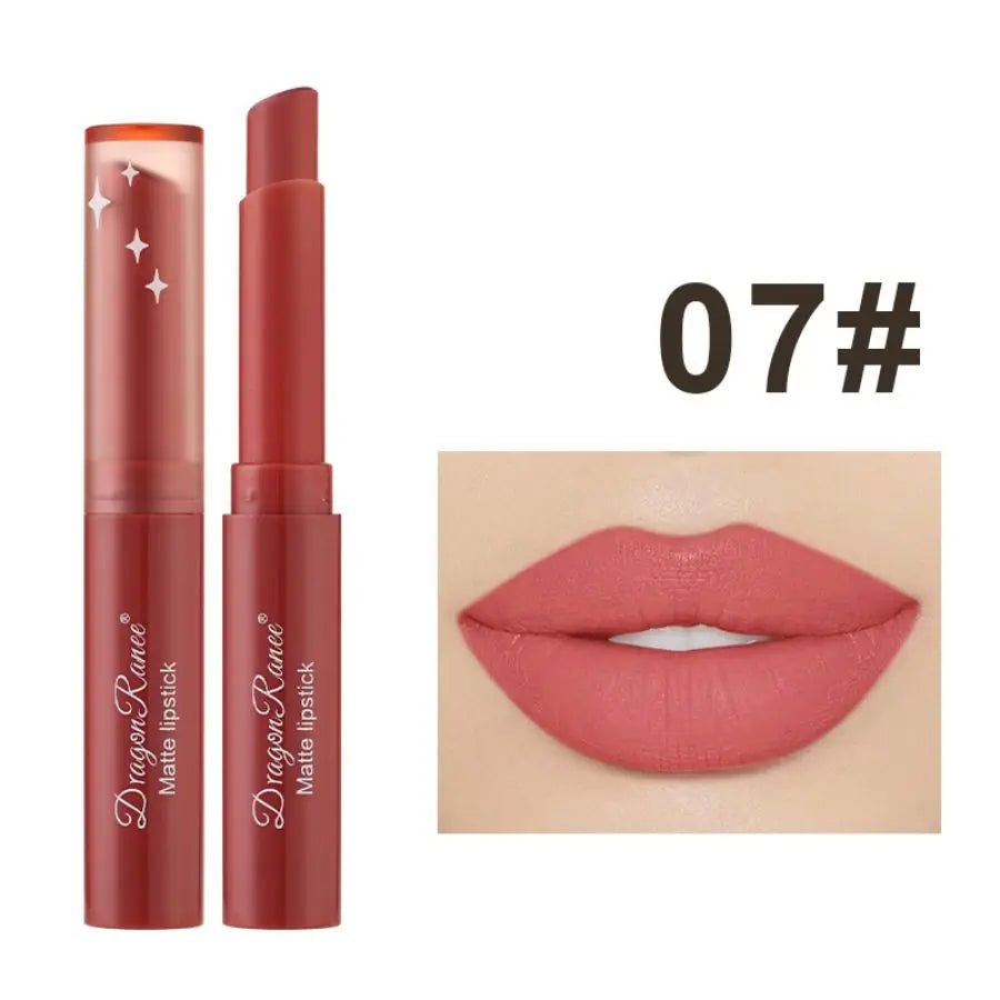 Rouge à lèvres hydratant imperméable, maquillage européen et américain, ne se décolore pas, velours 256, ne se décolore pas, 256