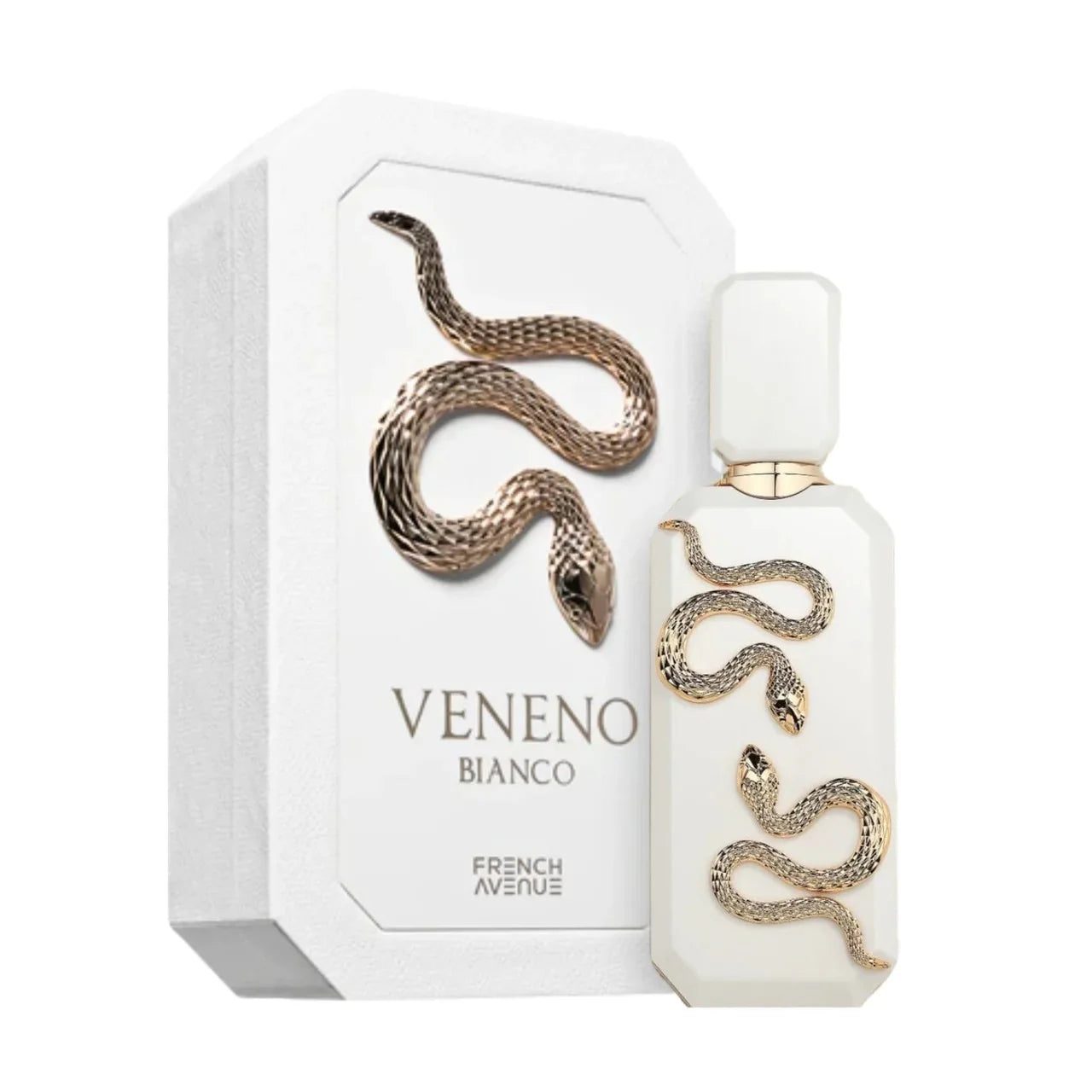 French Avenue Vine eau de Parfum 100 ml white (bianco) and Black High End Elegant Arabian Perfume for Men and Women Spray