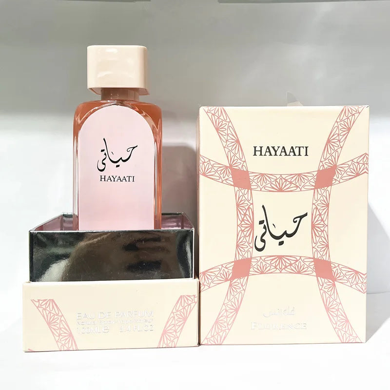 Parfum mystérieux du Moyen-Orient pour hommes, parfum longue durée dans un coffret cadeau haut de gamme noir, parfum aromatique arabe