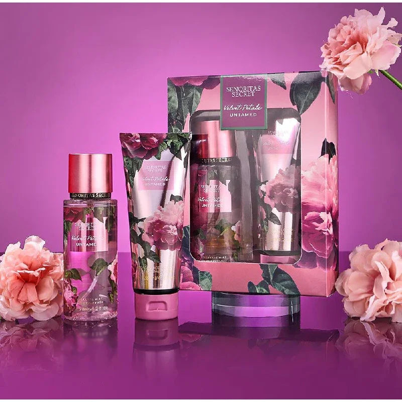  Ensemble de parfum et de Lotion pour le corps de 250ML, parfum de vanille fruité Floral de luxe pour femmes, exfoliant hydratant, Spray corporel frais et doux