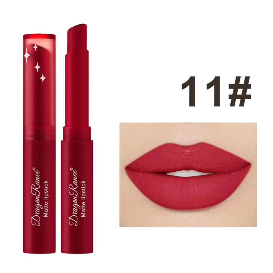 Rouge à lèvres hydratant imperméable, maquillage européen et américain, ne se décolore pas, velours 256, ne se décolore pas, 256