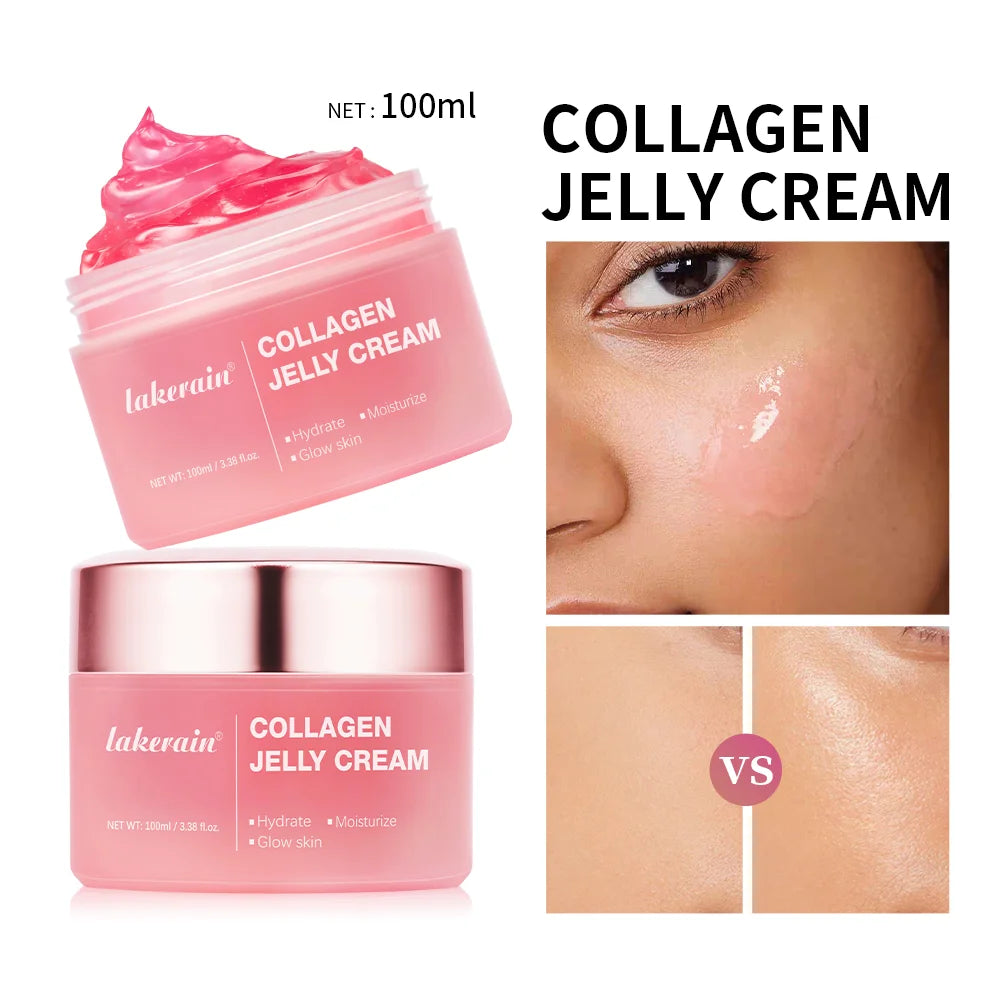 Crème hydratante à la gelée de collagène Niacinamide Collagène hydrolysé Raffermissant Apaisant Anti-âge Fermeté Hydratation Soins de la peau