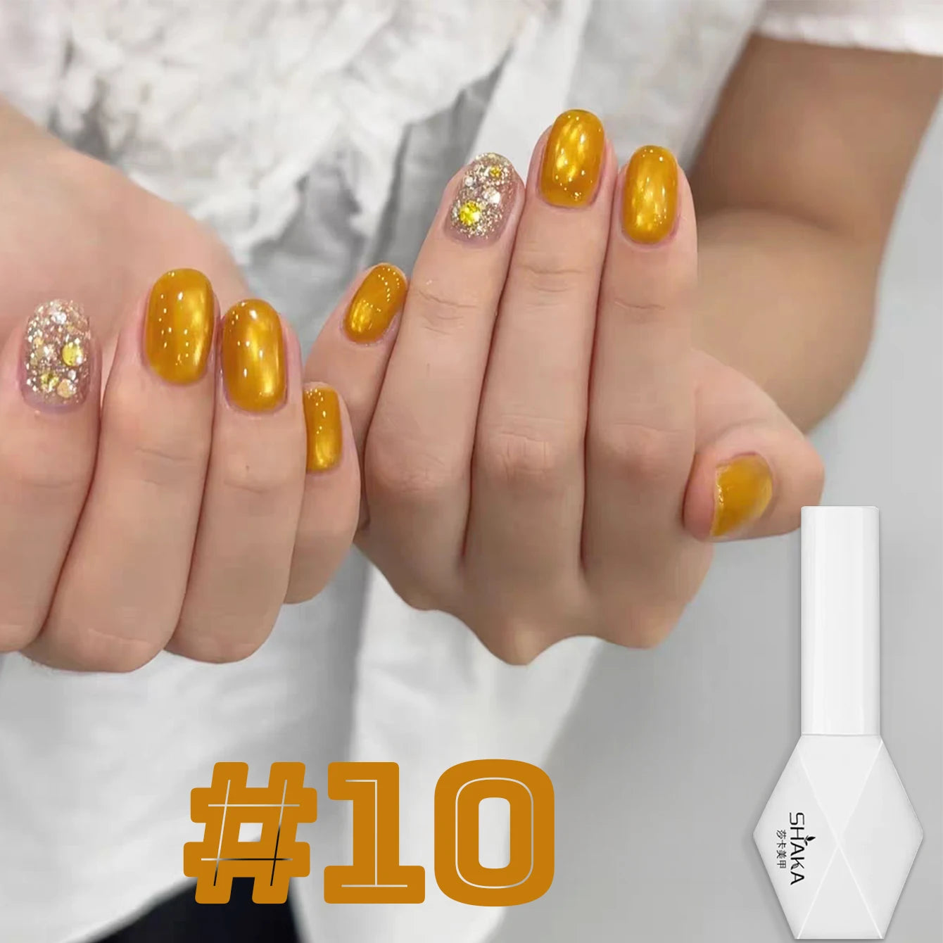 Vernis à ongles 60 variantes                          WS 10ML Sunlight Cat Eye Gel Blanchiment Vin Rouge Couleur Lumière Coucher de soleil Glow Cat Eye Glass Beads Nail Atr