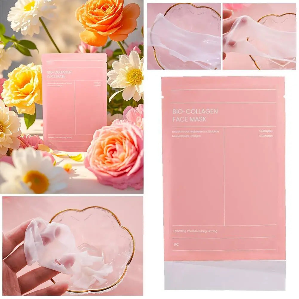 Sakura – masque Facial au collagène, hydratant, raffermissant, anti-rides, estompe les ridules, soins de beauté pour la peau, 1/3/5/10 pièces