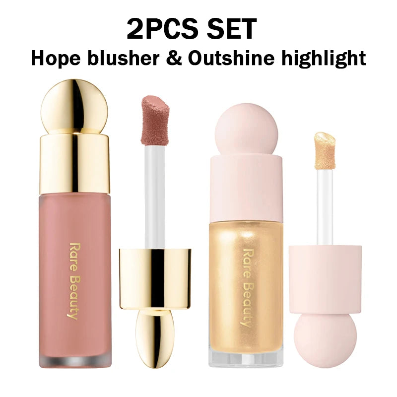 Rare beauté doux pincement liquide Blush soyeux et glisse sur douceur longue durée maquillage dodu espoir amour virtue heureuse merveille vautelle