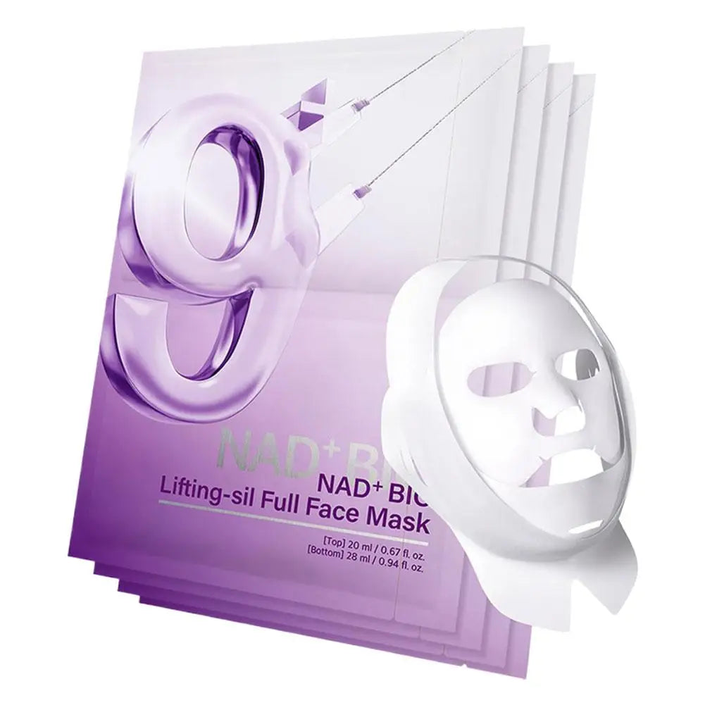 Numéro NO.9 NAD+ BIO Lifting Mask Essence Deep Repair Revitalisant Éclaircissement Adoucissement de la peau Créer un soin hydraté et radieux