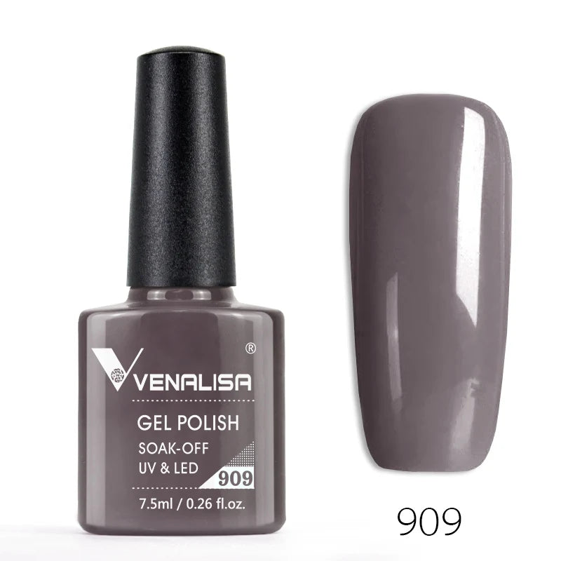 Vernis à ongles Venalisa 7.5ml Fashion Shiny Soak Off UV Gel Nail Gel Polish Cosmetics Nail Art Manicure Nails Gel Polish Tips Nail Varnish