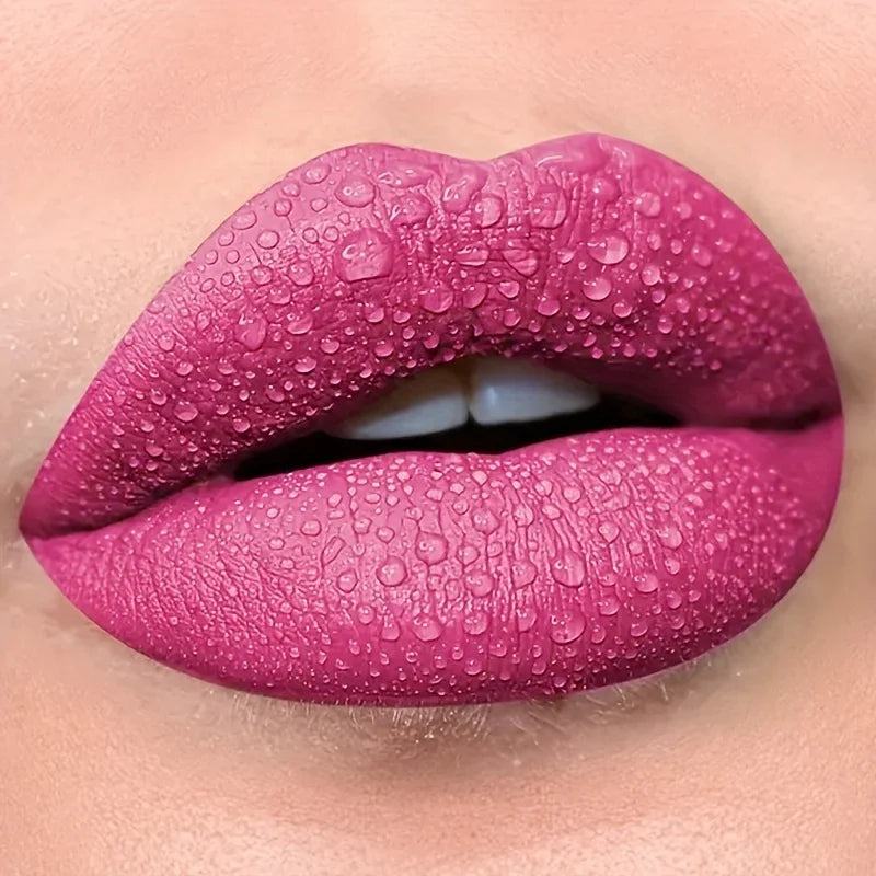 Rouge à lèvres  Pudaier liquide mat en velours, texture légère et fine comme une boue, cadeau de maquillage pour les lèvres imperméable longue durée pour les femmes