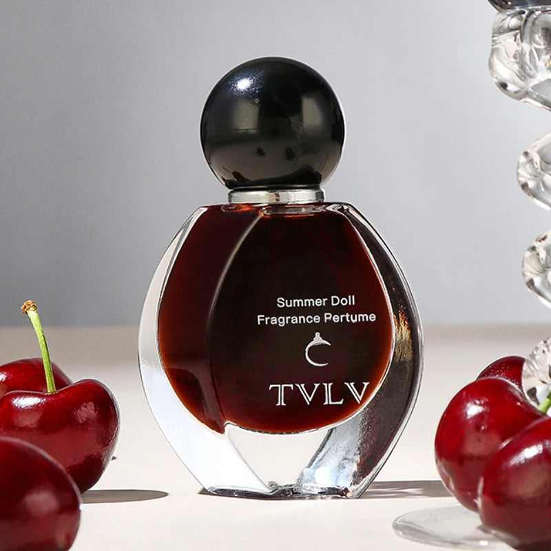 Parfum pour femme élégant et longue durée, Eau de Toilette florale boisée aux notes de cerise douce, fraîche et naturelle, Spray corporel pour rendez-vous et soirées