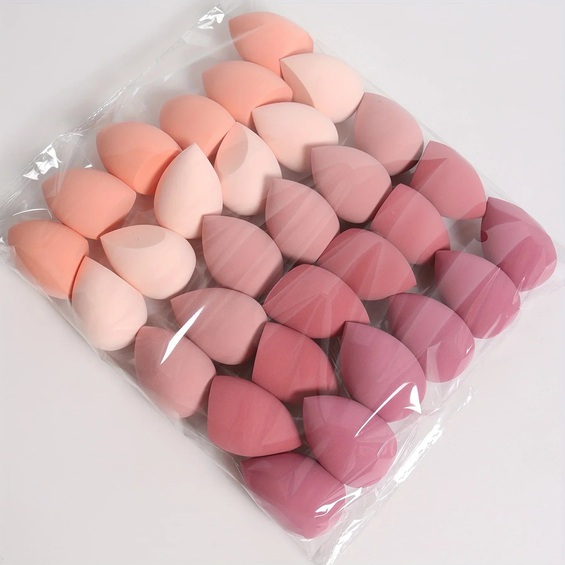 Ensemble d'éponges de maquillage 4/7/18 pièces, adaptées à l'application de poudre de crème BB liquide, œuf de maquillage sec et humide, bouffantes de poudre à double usage pour fille