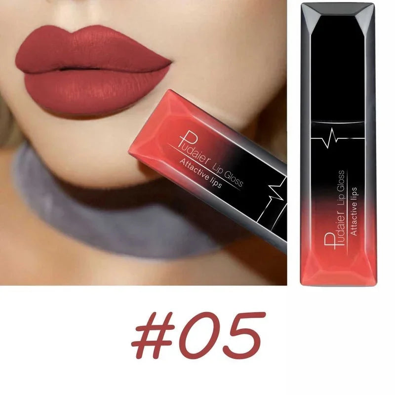 Rouge à lèvres liquide mat velours 17 couleurs, couleur de lèvres longue tenue imperméable, Texture lisse à haute teneur en pigments, maquillage pour tous les Types de peau