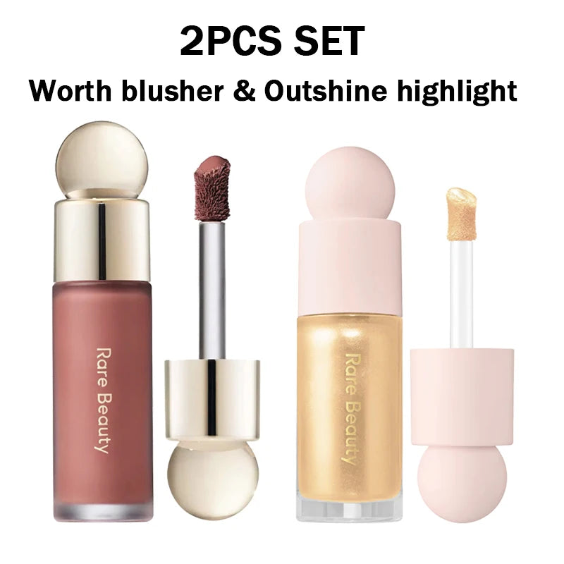 Rare beauté doux pincement liquide Blush soyeux et glisse sur douceur longue durée maquillage dodu espoir amour virtue heureuse merveille vautelle