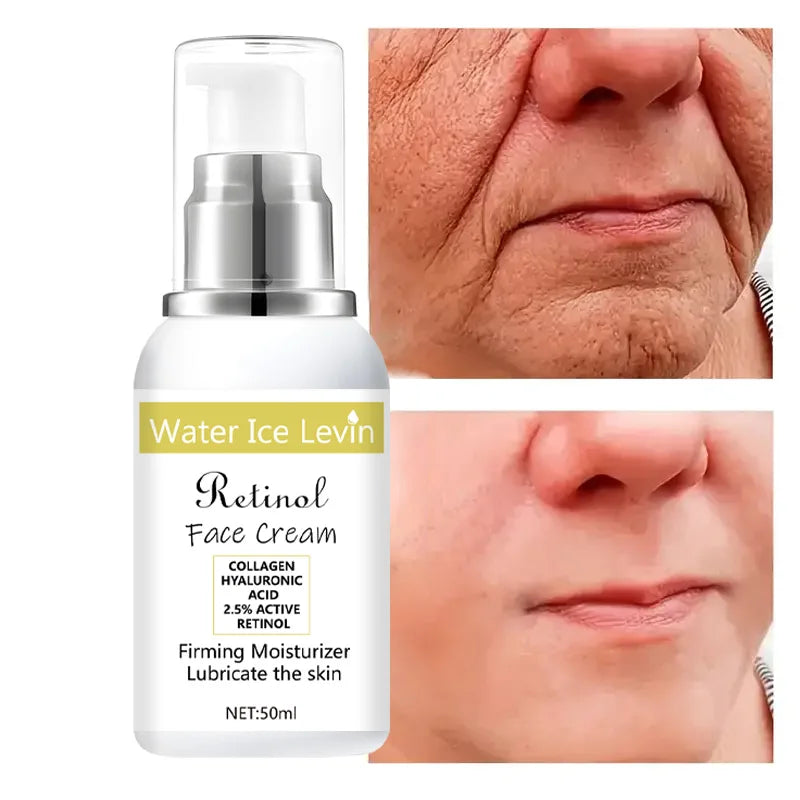 Bâton de crème raffermissante au rétinol, crème lissante au collagène pour les rides, hydratante, blanchissante, éclaircissante, produits pour la peau