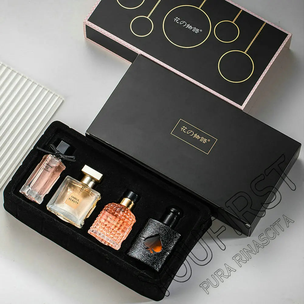 Parfum Coffret cadeau quatre pièces ensemble femmes Parfum Spray 105ml parfum Floral Parfum durable