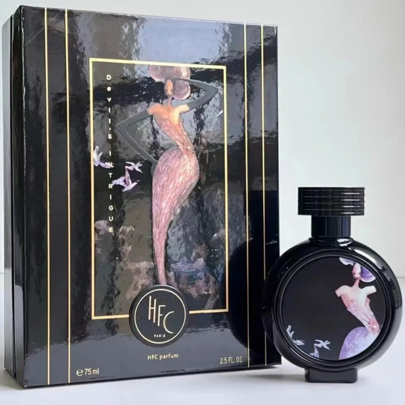 Parfum de luxe Paris HFC 75ml Eau De Parfum femme Longue Durée Chaud Frais Gourmet Boisé Oriental Parfum Élégant Unique Niche avec 7 Variantes Captivantes