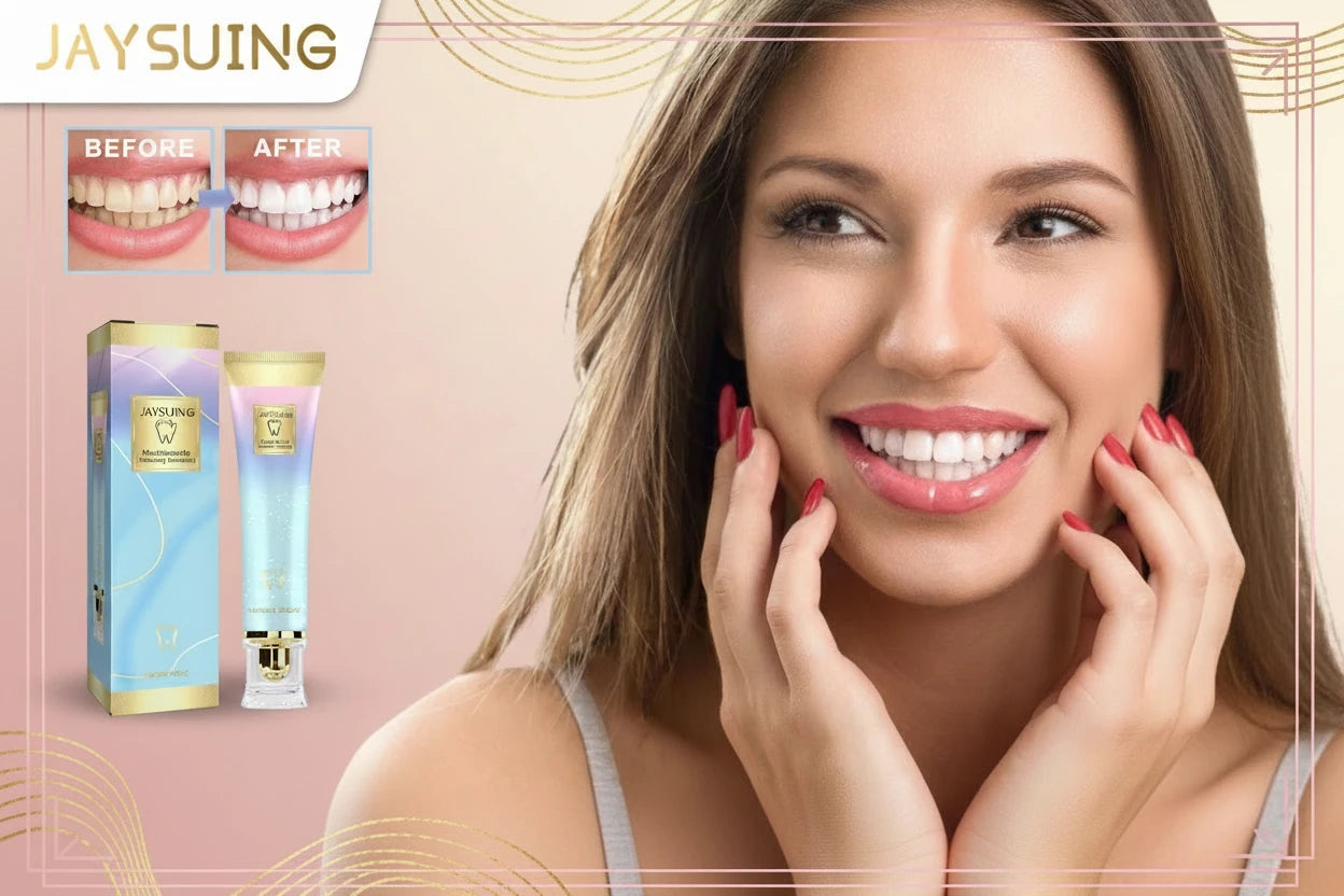 Dentifrice Jaysuing Cool Whitening Tooth Dentifrice Clean Strong Teeth Fresh Breath Réduit la plaque Soins buccaux de longue durée Prévenir la mauvaise haleine