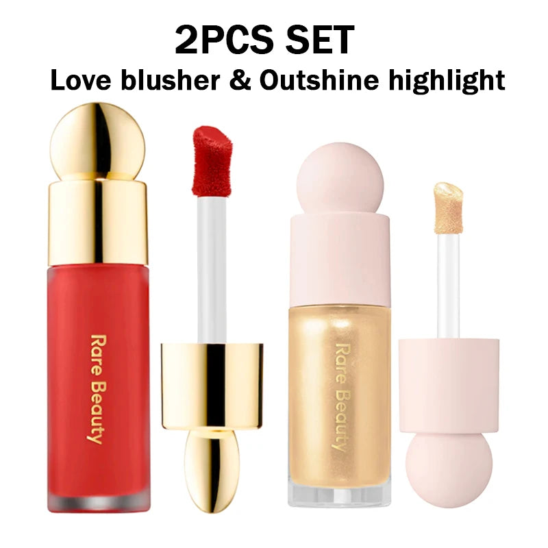 Rare beauté doux pincement liquide Blush soyeux et glisse sur douceur longue durée maquillage dodu espoir amour virtue heureuse merveille vautelle