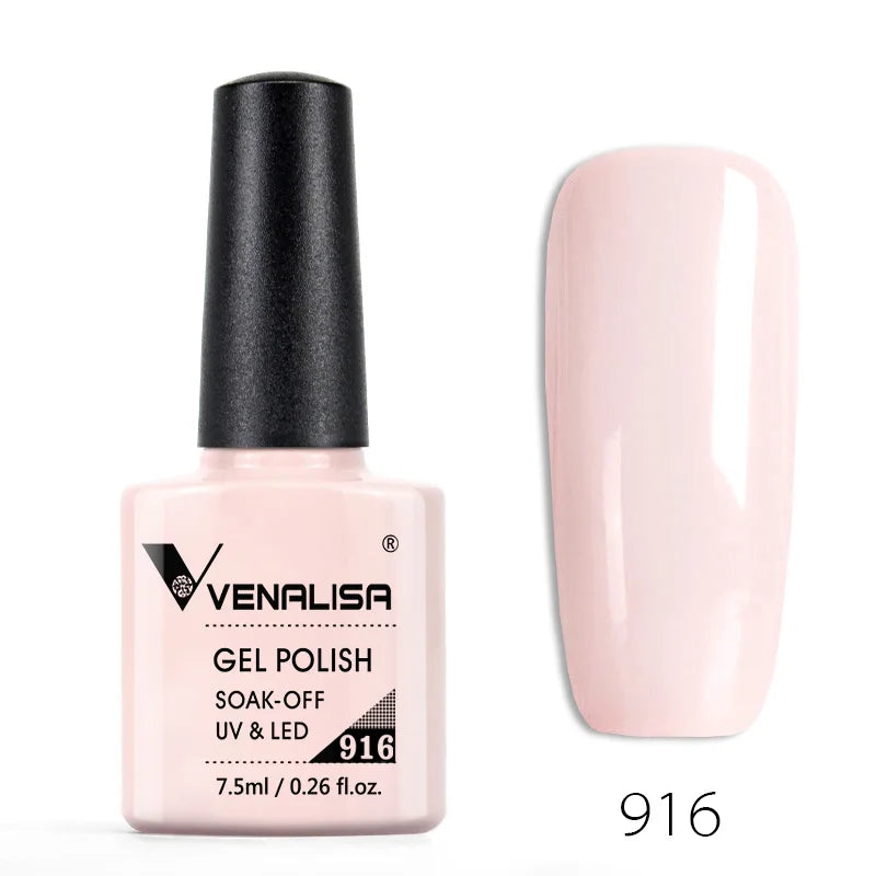 Vernis à ongles Venalisa 7.5ml Fashion Shiny Soak Off UV Gel Nail Gel Polish Cosmetics Nail Art Manicure Nails Gel Polish Tips Nail Varnish