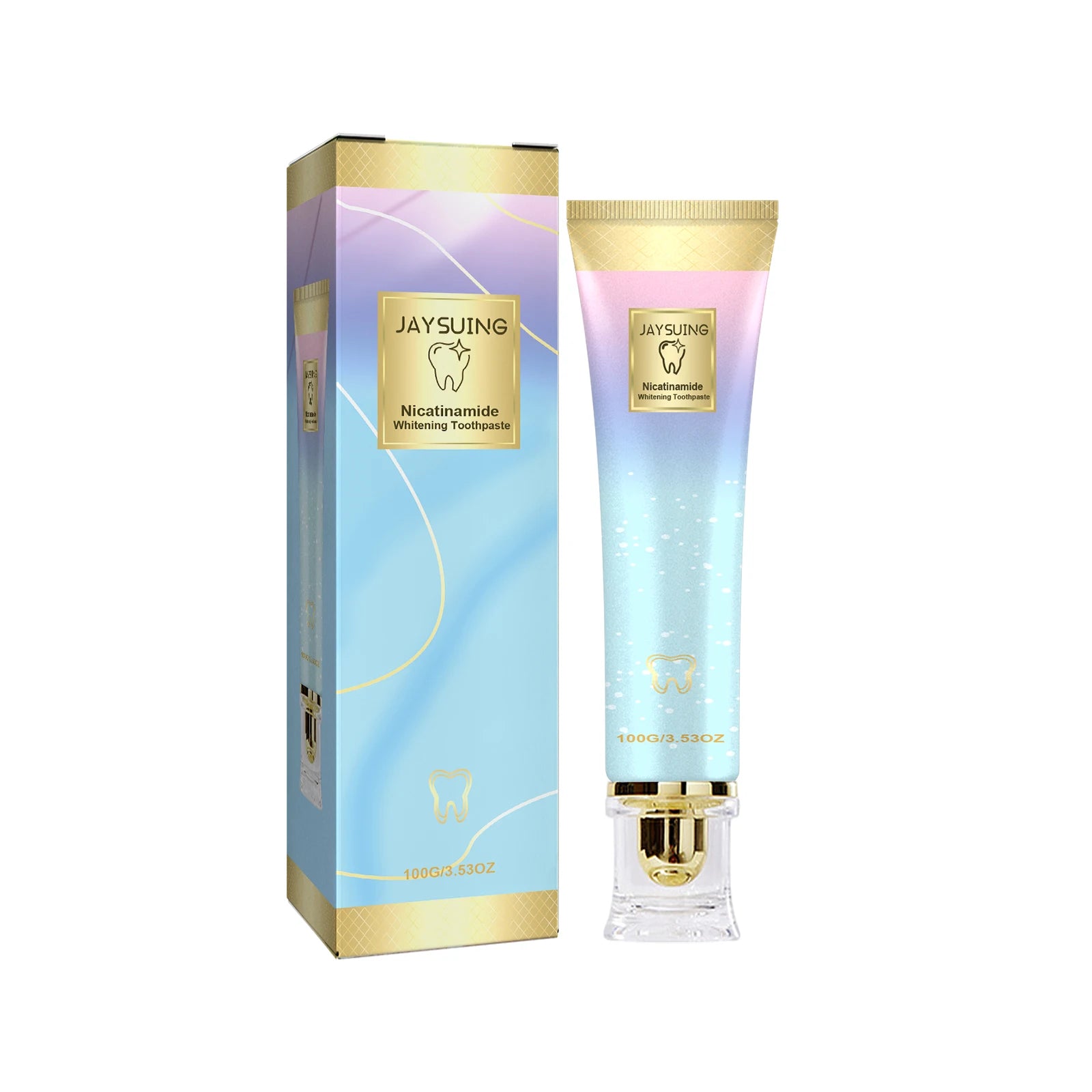 Dentifrice Jaysuing Cool Whitening Tooth Dentifrice Clean Strong Teeth Fresh Breath Réduit la plaque Soins buccaux de longue durée Prévenir la mauvaise haleine