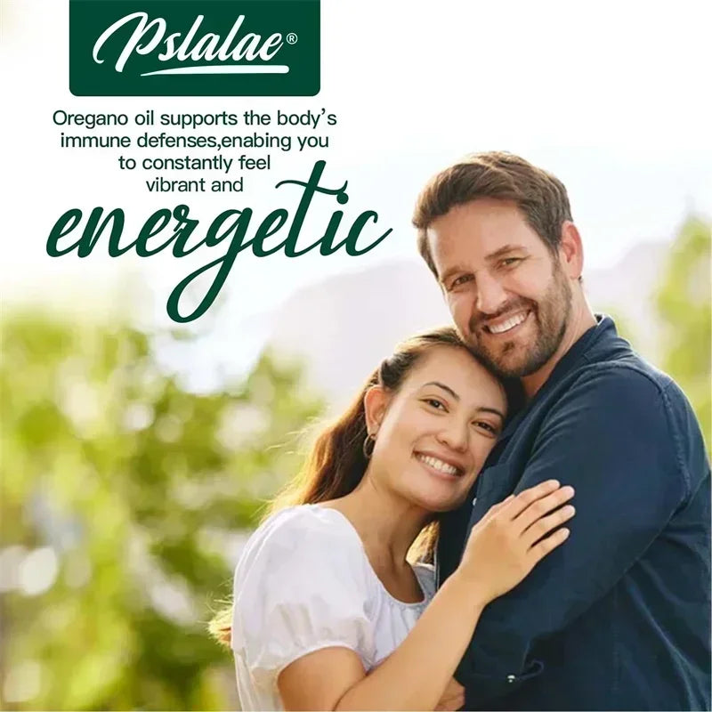 Gélules d'huile d'organo - avec huile de graines d'organo et noires, pour la digestion, soulage le gonflage, augmente l'immunité, antioxydant - 120 pièces
