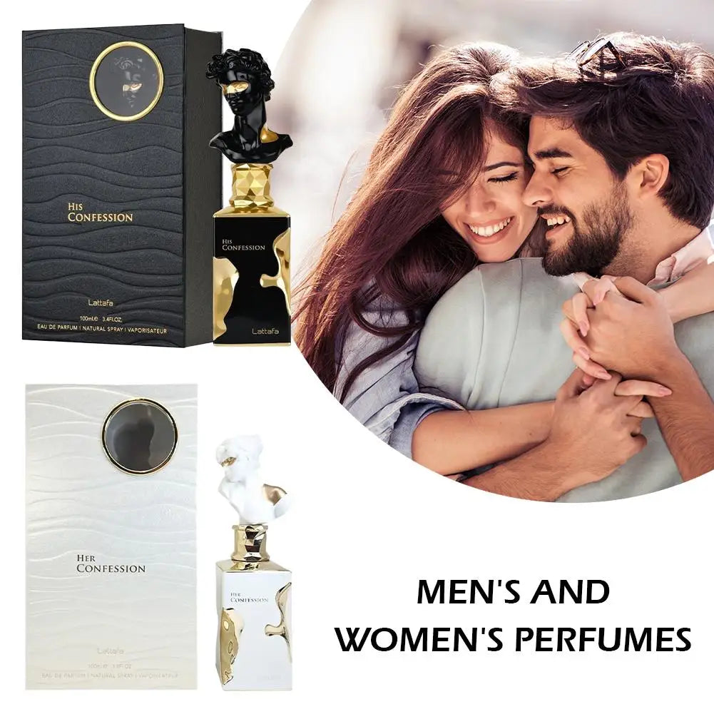 Parfum Lataffa sa Confession unisexe Eau De Parfum Spray De Parfum longue durée pour femmes pour hommes 100 ml