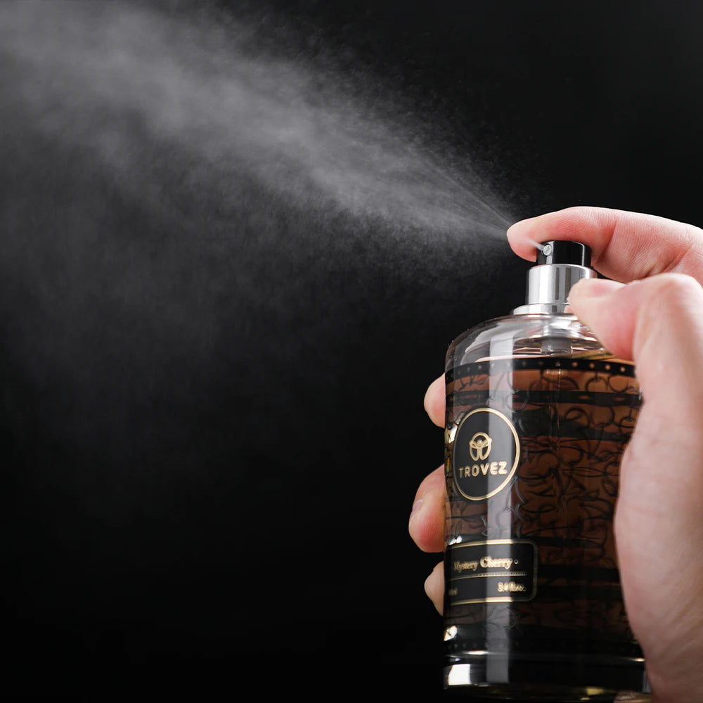 Parfum TROVEZ Tabac Rose 100ml Parfum longue durée Parfum riche Spray corporel Parfums pour hommes