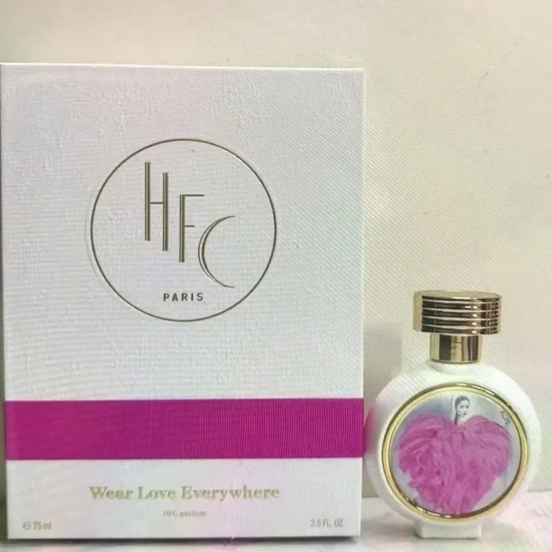 Parfum de luxe Paris HFC 75ml Eau De Parfum femme Longue Durée Chaud Frais Gourmet Boisé Oriental Parfum Élégant Unique Niche avec 7 Variantes Captivantes