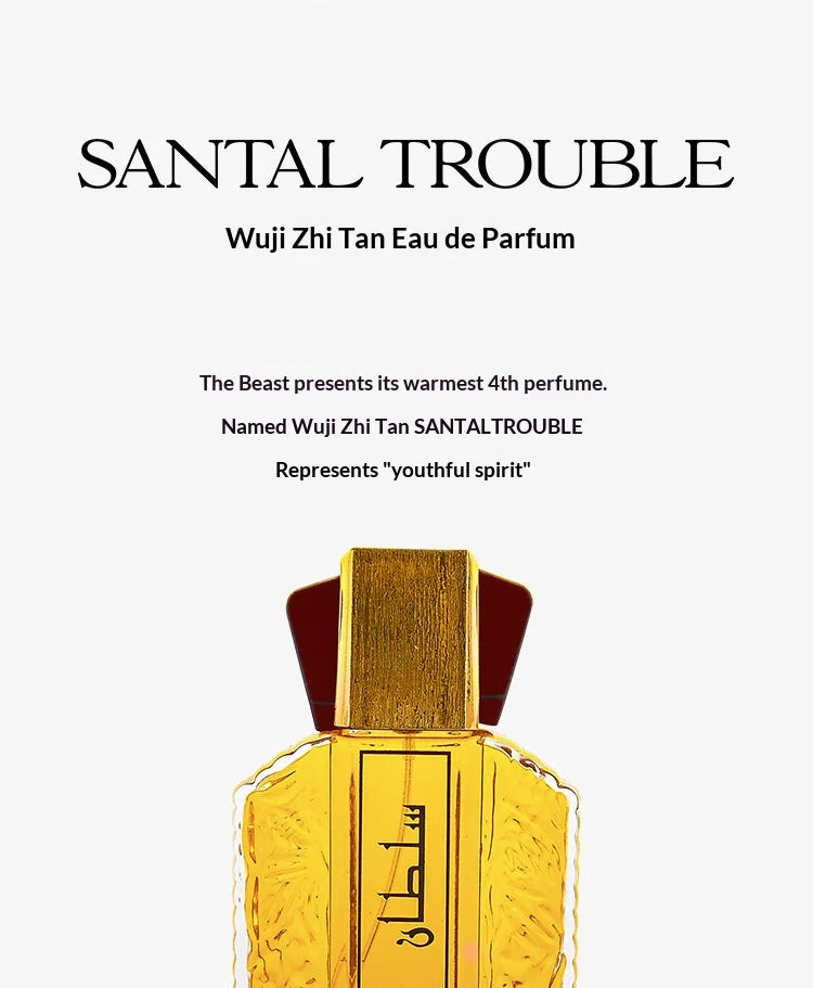 100ml Parfum fort de style arabe Parfums originaux de haute qualité Charme pour hommes Parfum Parfum Phéromones durantes Attirer les femmes