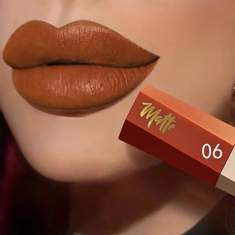 Rouge à lèvres  Pudaier liquide mat en velours, texture légère et fine comme une boue, cadeau de maquillage pour les lèvres imperméable longue durée pour les femmes
