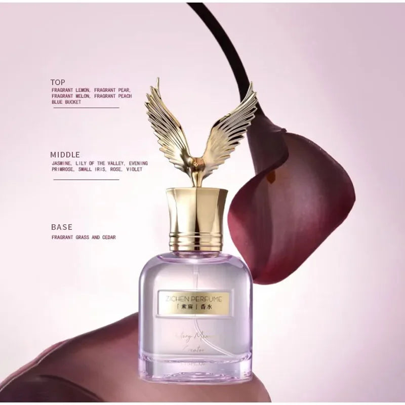 parfum de luxe Ocean Woody Notes, parfum Oud frais propre pour femmes, brume de parfum de bois d'agar de cipprès en forme d'aigle longue durée