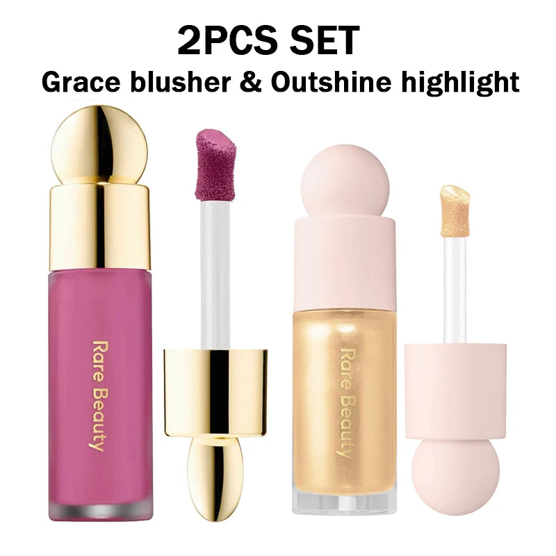 Rare beauté doux pincement liquide Blush soyeux et glisse sur douceur longue durée maquillage dodu espoir amour virtue heureuse merveille vautelle