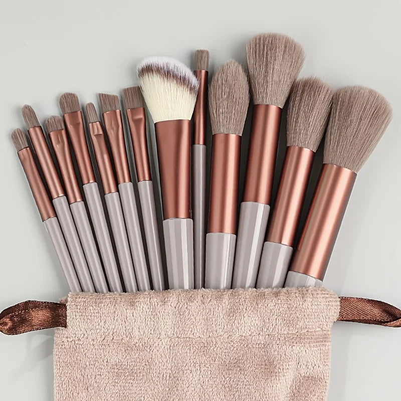 Pinceaux de maquillage 8-29 pièces Kit de maquillage professionnel femmes cosmétique pinceau à poudre douce fard à paupières fond de teint ensemble complet outil de beauté de voyage