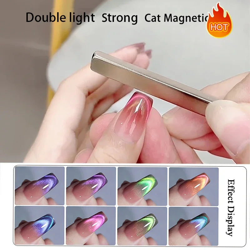 BORN PRETTY 10ml Gold Water Light Cat Magnetic Gel Polish Spaking Glitter Crystal Black Soak Off UV LED Vernis Manucure