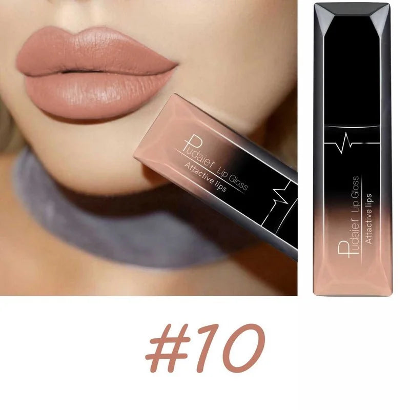 Rouge à lèvres liquide mat velours 17 couleurs, couleur de lèvres longue tenue imperméable, Texture lisse à haute teneur en pigments, maquillage pour tous les Types de peau
