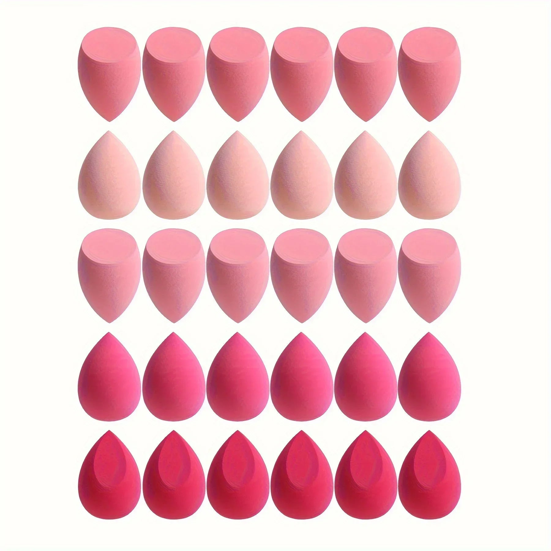 Ensemble d'éponges de maquillage 4/7/18 pièces, adaptées à l'application de poudre de crème BB liquide, œuf de maquillage sec et humide, bouffantes de poudre à double usage pour fille