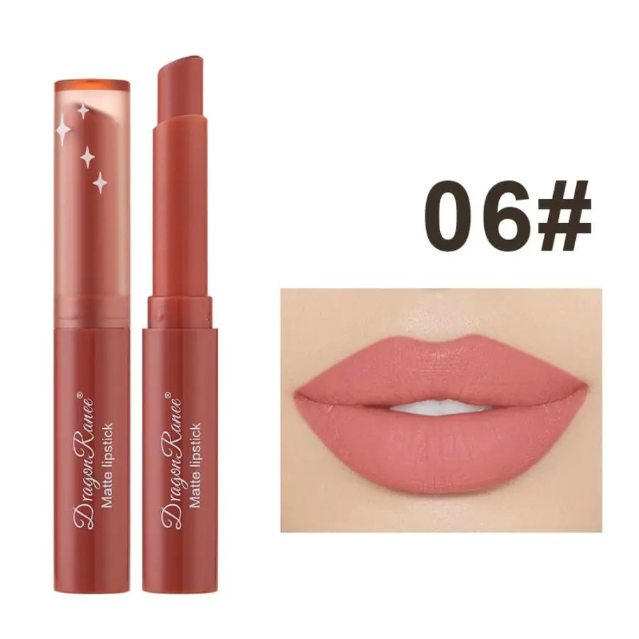 Rouge à lèvres hydratant imperméable, maquillage européen et américain, ne se décolore pas, velours 256, ne se décolore pas, 256