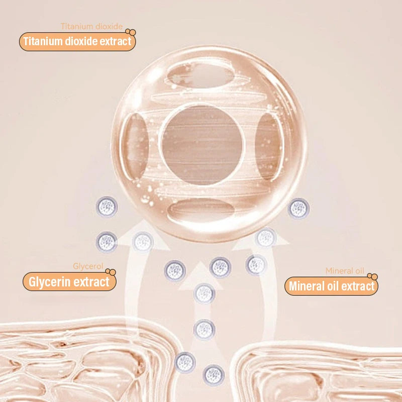 BB crème Fond de teint liquide hydratant, imperméable, longue durée, couleur ivoire, base naturelle, correcteur, maquillage léger et non collant