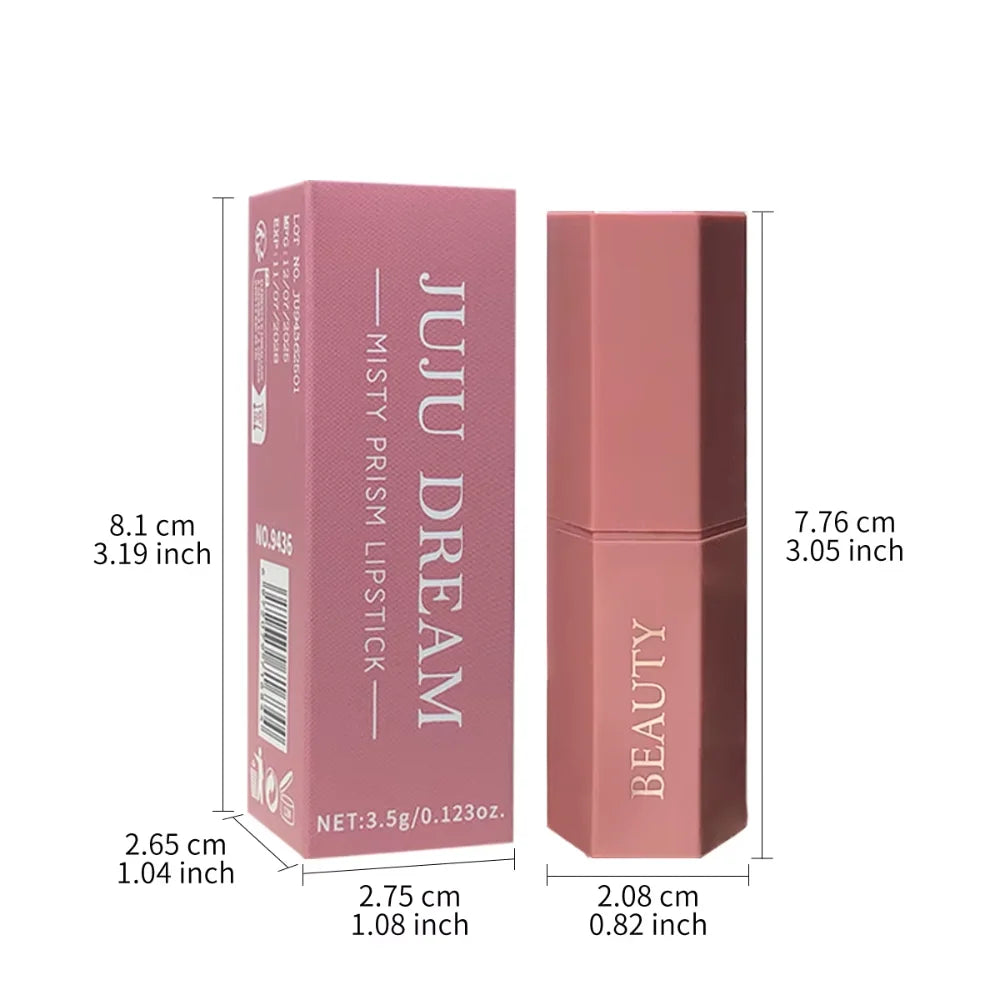 Ensemble de rouge à lèvres mat à coupe antiadhésive, finition en velours longue durée, couleur de lèvre mate lisse imperméable à l’épreuve des taches