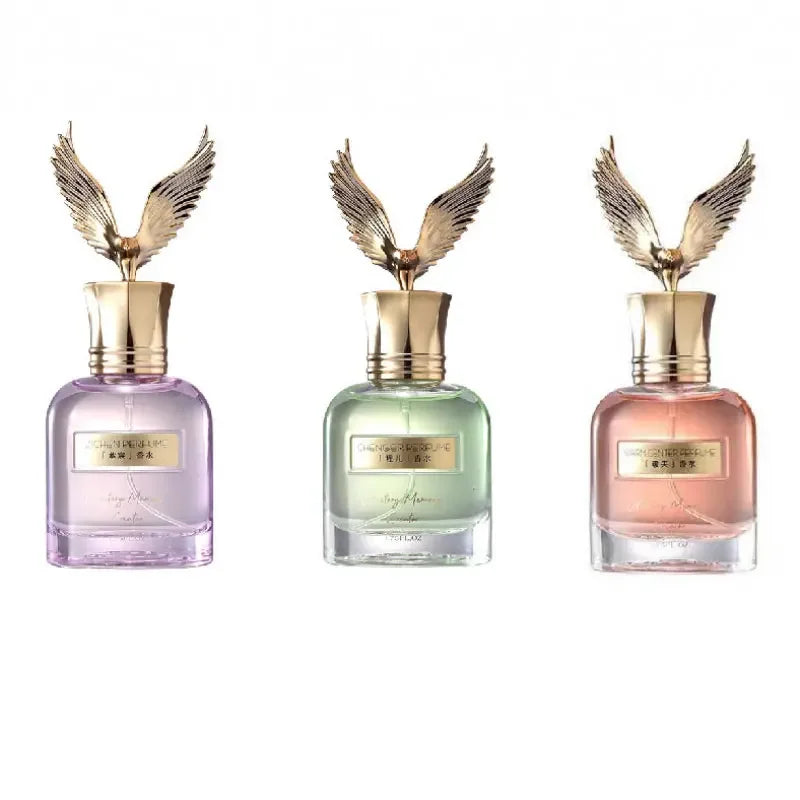 parfum de luxe Ocean Woody Notes, parfum Oud frais propre pour femmes, brume de parfum de bois d'agar de cipprès en forme d'aigle longue durée