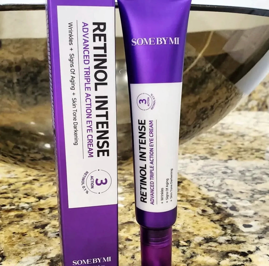 SOME BY MI Sérum réactivant intense au rétinol Crème avancée pour les yeux à triple action originale 30 ml Essence de soins du visage de marque coréenne