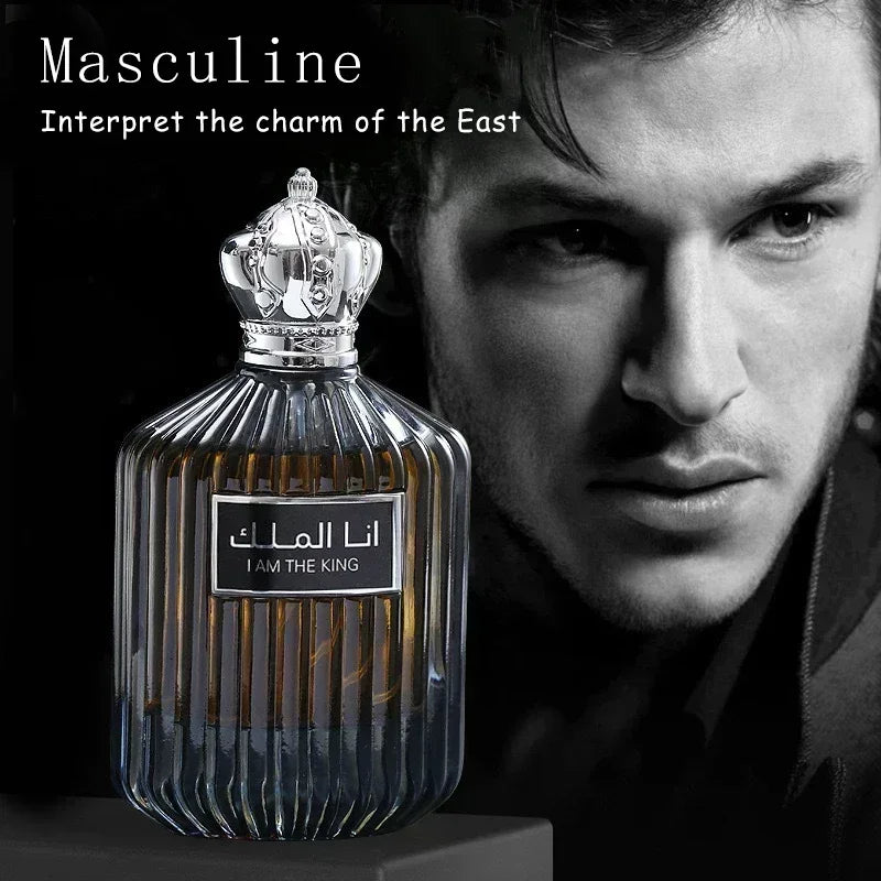 Parfum 100ml original de haute qualité pour hommes Dubai Prince Cologne Parfum longue durée Parfum léger Parfum frais du désert Arabie
