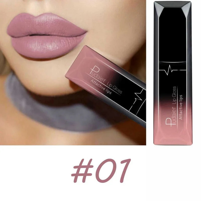 Rouge à lèvres liquide mat velours 17 couleurs, couleur de lèvres longue tenue imperméable, Texture lisse à haute teneur en pigments, maquillage pour tous les Types de peau
