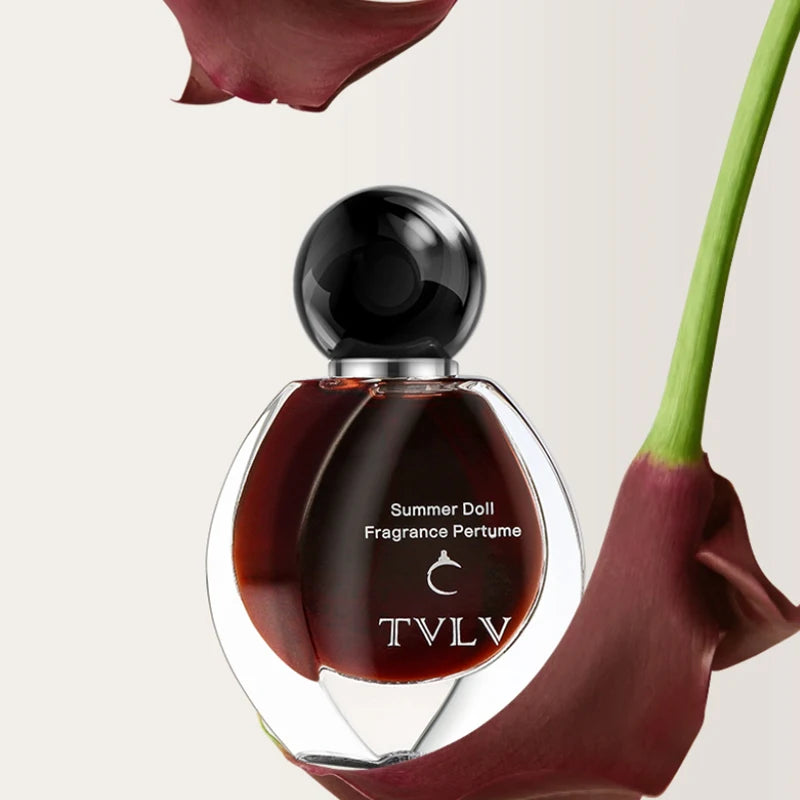 Parfum pour femme élégant et longue durée, Eau de Toilette florale boisée aux notes de cerise douce, fraîche et naturelle, Spray corporel pour rendez-vous et soirées